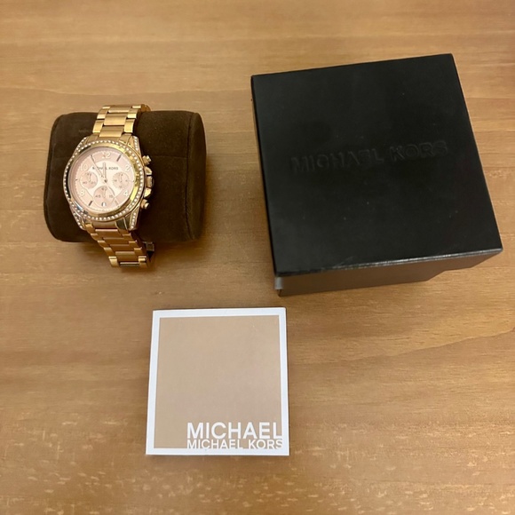Michael Kors Gold Rose WATCH main image 6